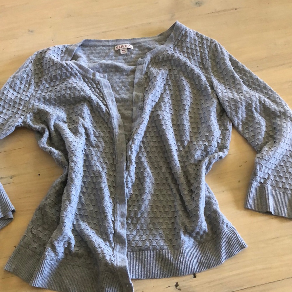 Grey Cardigan